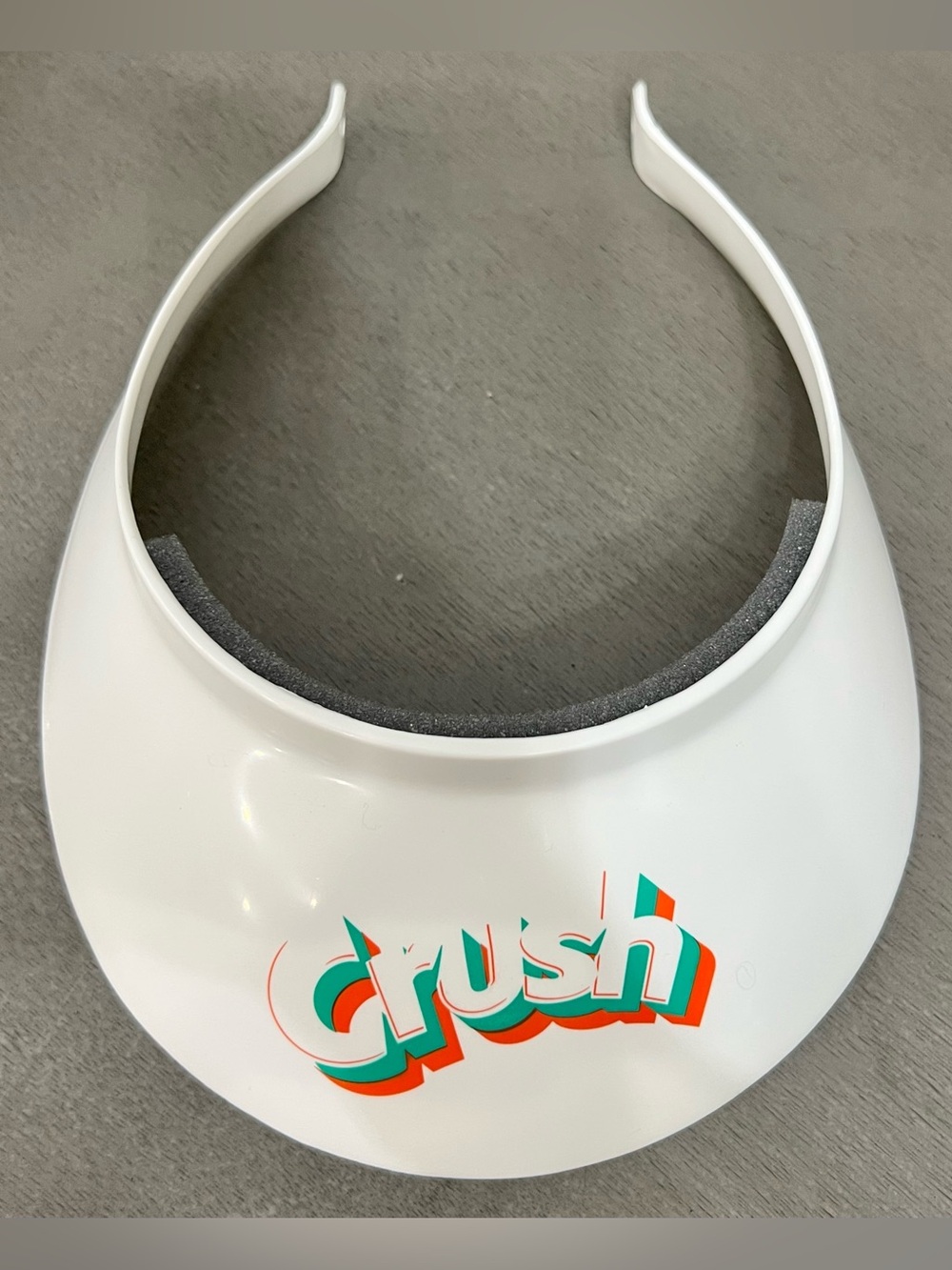 NWOT Crush soda retro style visor